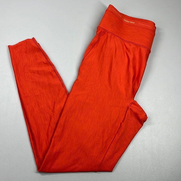 Outdoor Voices Women’s Leggings Orange Size Medium - Picture 1 of 10